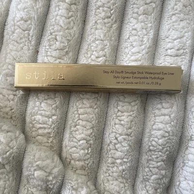 NIB Stila STINGRAY (Black) Smudge Stick Waterproof  Eye Liner - Full Size!! .28g - Image 1 of 3