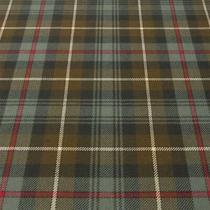 Material de tela ligero MacKenzie tartán desgastado 10 oz 1 metro - Imagen 1 de 2