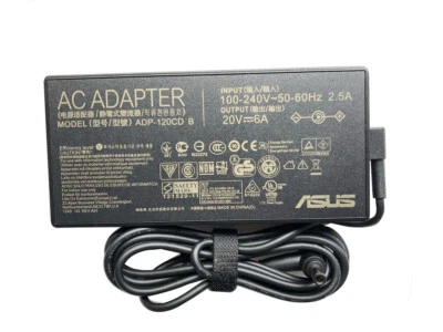 Cargador adaptador de CA 20V 6A 120W para fuente de alimentación ASUS ZenBook ADP-120CD B 6.0*3.7 Foto 1 de 4