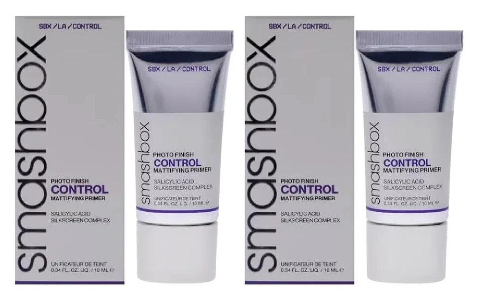Smashbox Photo Finish Control Mattifying Primer With Salicylic Acid 0.34oz/10ml