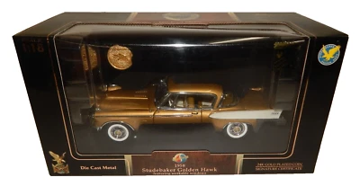 Road Signature Die Cast 1958 Studebaker Golden Hawk 1:18 Car MIB NRFB w/ Coin - Image 1 of 2