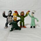 The Simpsons Lot Of 4 Treehouse Of Horror Burger King Fast Food Figures 2001