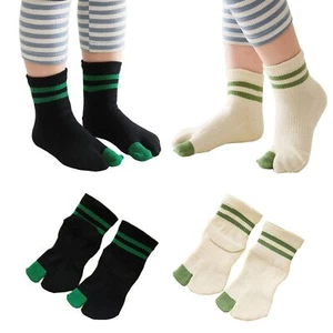2 Pairs Cotton Two Big Toe Split Tabi V Socks Athletic Running Casual Seperat... - Picture 1 of 7