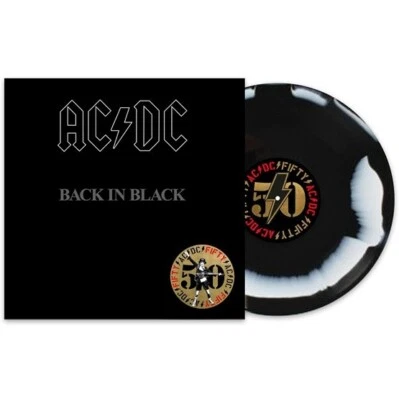 AC/DC - BACK IN BLACK - LP Remastered 180gram Black/White VINYL NEW ALBUM - image 1 of 4