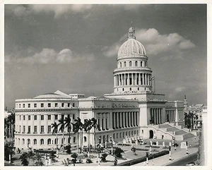 HAVANA c. 1950 - Place Le Capitol Cuba - Ph. Galloway - GF 517 - Picture 1 of 2