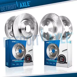 296mm Front and 313mm Rear Brake Rotors Kit fit for 2005 - 2010 Honda Odyssey - Picture 1 of 8