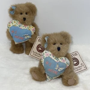 Boyd's Bears Head Bean Collezione "Ciao! I'm D Best Mom" #82543 #1 MAMMA - Foto 1 di 4