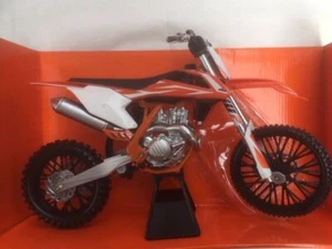 KTM SXF 450 STANDARD. 1:6 SCALE MOTORCYLE MODEL / TOY DIRT BIKE. - Picture 1 of 1