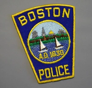Parche de colección de la policía de Boston Massachusetts versión años 60 ++ sin usar MA - Imagen 1 de 2