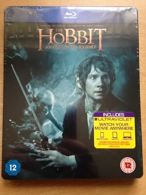 The Hobbit: An Unexpected Journey - Limited Edition Steelbook Blu-ray Region:B - Image 1 of 2