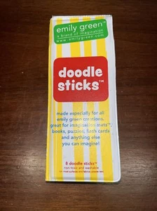 Emily Green 8 Doodle Sticks Non-Toxic and Washable - Picture 1 of 8