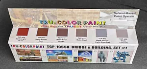 Tru-Color Bridge & Building Paint Set #1 TCP-10550 - Picture 1 of 1