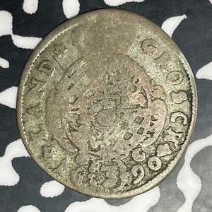 1690 Germany Bavaria 3 Kreuzers Lot#E9731 Obverse Scratch - Picture 1 of 2