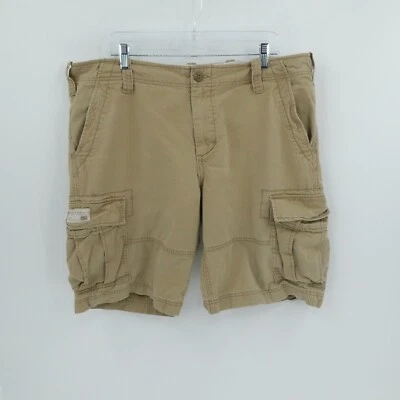 Denim & Supply Shorts Men 38 Beige Cargo Ralph Lauren Utility Flap Pockets Gorp - Image 1 of 4