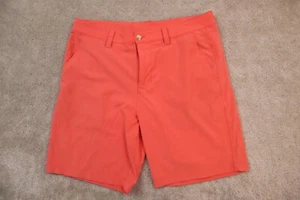 Southern Tide Shorts Mens 35 Pink T3 Gulf Chino - Picture 1 of 13