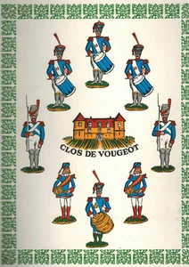 2014-Menü.Bruderschaft.Tastevin-Freundschaft der Mitarbeiter Château Clos Vougeot - Bild 1 von 4