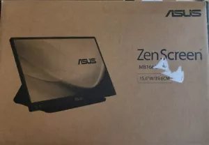 ASUS ZenScreen MB166C 15.6 in 1920 x 1080 Widescreen IPS Monitor 90LM07D3-B011B0 - Picture 1 of 2