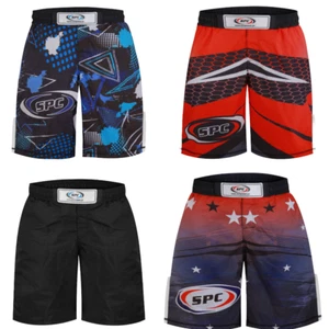 SPC Herren MMA Tech Fight Shorts Fitnessstudio Muay Thai BJJ kein Gi Greifshorts - Bild 1 von 32