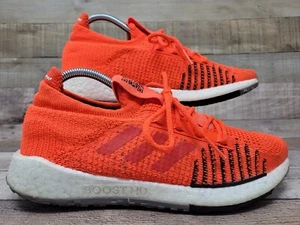 ADIDAS Shoes Men Sneaker Solar Red Running Shoe Pulse Boost HD Size 7 - Picture 1 of 15