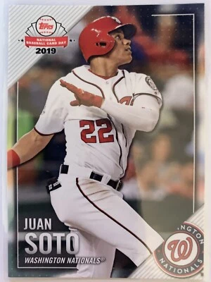 2019 Topps National Baseball Card Day Juan Soto Washington Nationals #30 - Image 1 of 2