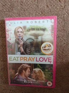 EAT PRAY LOVE DVD BRAND NEW SEALED FREEPOST - Picture 1 of 2