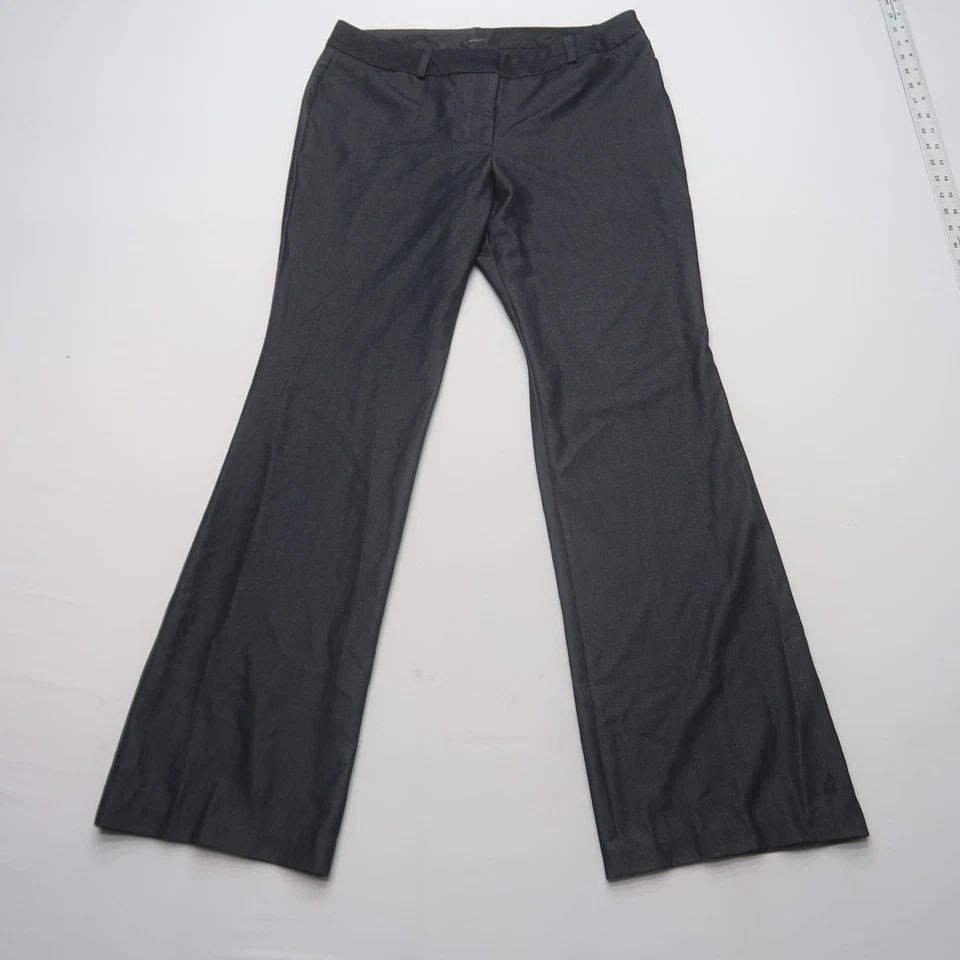 Pantalones de vestir Worthington para mujer calce moderno 12 grises Darl trabajo carrera bootcut Foto 1 de 4
