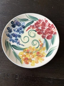 NEW vtg GAIL PITTMAN Garden View Salad Plate - Signed ‘99~ 7.5" - Picture 1 of 3