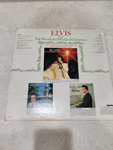 Elvis Presley ELVIS SINGS THE WONDERFUL WORLD OF CHRISTMAS Vinyl 33 Record - Imagen 1 de 6