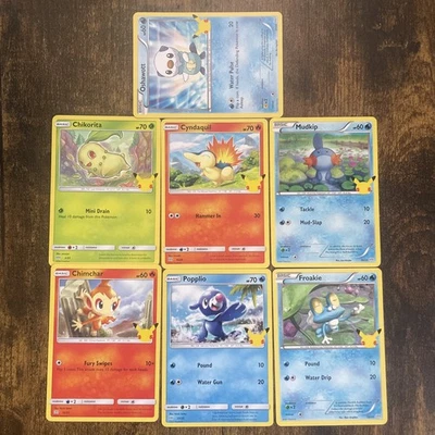 Lot of 7 McDonald’s Pokemon Promos 25th Anniversary 2021 - Image 1 of 4