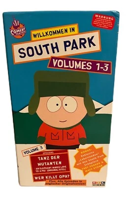 RTL Willkommen in South Park Volumes 1-3 Videokassetten VHS - Bild 1 von 4