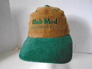Club Med Sandpiper Bay Florida Mütze Baseball Cap Wildleder Ski Land Importe - Bild 1 von 6