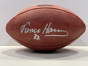 Franco Harris Pittsburgh Steelers Autographed Football PSA - Picture 1 of 14