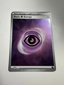Pokemon Scarlet & Violet Basic Psychic Energy Holo 013 NM - Picture 1 of 1