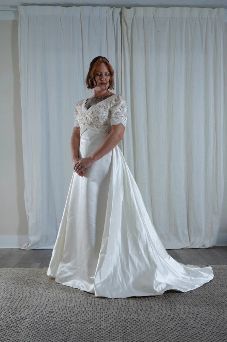 Vintage Alfred Angelo Wedding Dress In Wedding Dresses for sale | eBay