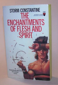 1990 The Enchantments of Flesh and Spirit TOR Fantasy Paperback Storm Constatine - Imagen 1 de 4