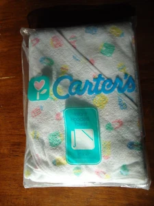 De Colección Carter's NOS Infantil Toalla con Capucha Botella Sonajero Prendedor de Seguridad Unisex Algodón - Imagen 1 de 5