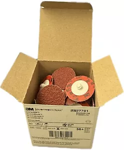 NEU 3M 984F Roloc Cubitron II 2" TR robuste Kantenscheibe 36+ Klasse 8 mm, 50 Stück - Bild 1 von 6