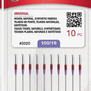 StitchMaster 10-Pack Universal Sewing Needles, Size 100/16 - Perfect for 2020 Ma - Picture 1 of 3