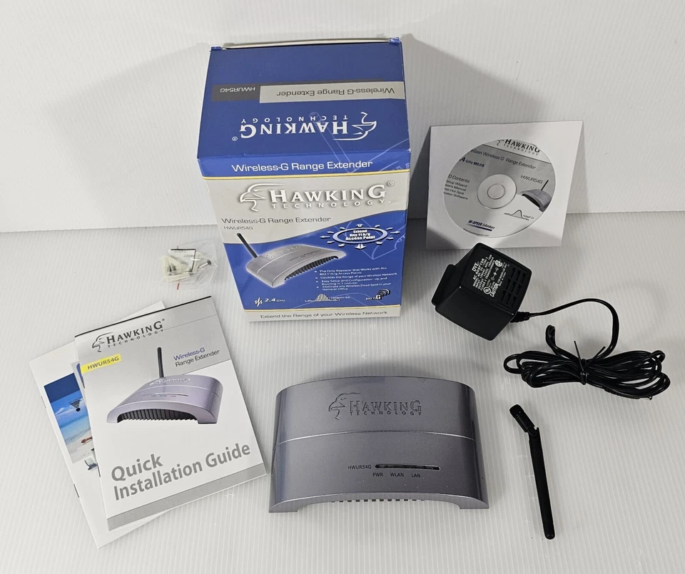 Extensor de alcance inalámbrico Hawking Technology-G NUEVO Foto 1 de 4