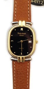 PHILIP WATCH OROLOGIO UOMO BANDY PLACCATO ORO DATA WATCH MAN GOLD PLATED NUOVO - Picture 1 of 1