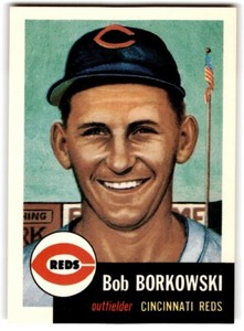 1991 Topps Archives 1953 Bob Borkowski Cincinnati Reds #7