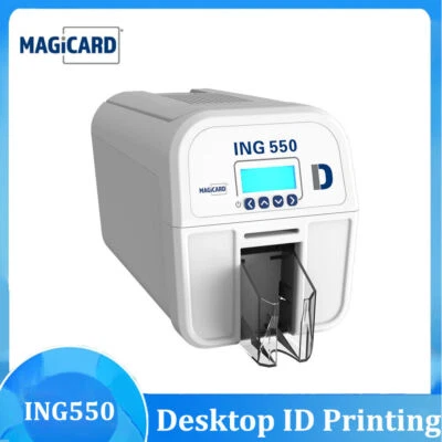 Magicard ING550 Single/Double Side Printing ID Card Printer USB Ethernet Lot - Image 1 of 4