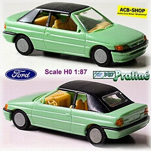 Ford Escort ’91 Ghia Cabrio 1990-92 Verde Claro 1:87 Praline 5706 - Imagen 1 de 6