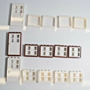 Lego 60594 60596 Puerta Marco Ventana Seleccionar Tipo Color Paquete de 5 - Imagen 1 de 28