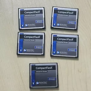 Wintec Industries Industrial Grade 64MB Compact Flash Card X5 - Picture 1 of 1