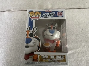 Funko TONY THE TIGER #232 Pop Ad Icons Kellogg's Frosted Flakes Cereal - Picture 1 of 8