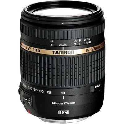 (Open Box) Tamron 18-270mm f/3.5-6.3 Di II VC PZD AF Lens for Canon - Image 1 of 2