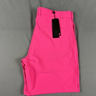 Greyson Golf Shorts Montauk Polyamide 34 x 8 Glass Eye Pink NWT MSRP $118 - Image 1 of 4