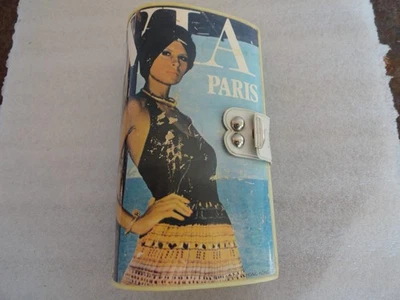 Vintage Magazine Clutch Purse 1970’s SYLVIA Paris Small Childs 6.5" ? - Image 1 of 4