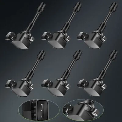 6 For 2004 2005 2006 2007 2008 2009 Nissan Quest 3.5L V6 Ignition Coil - Image 1 of 4